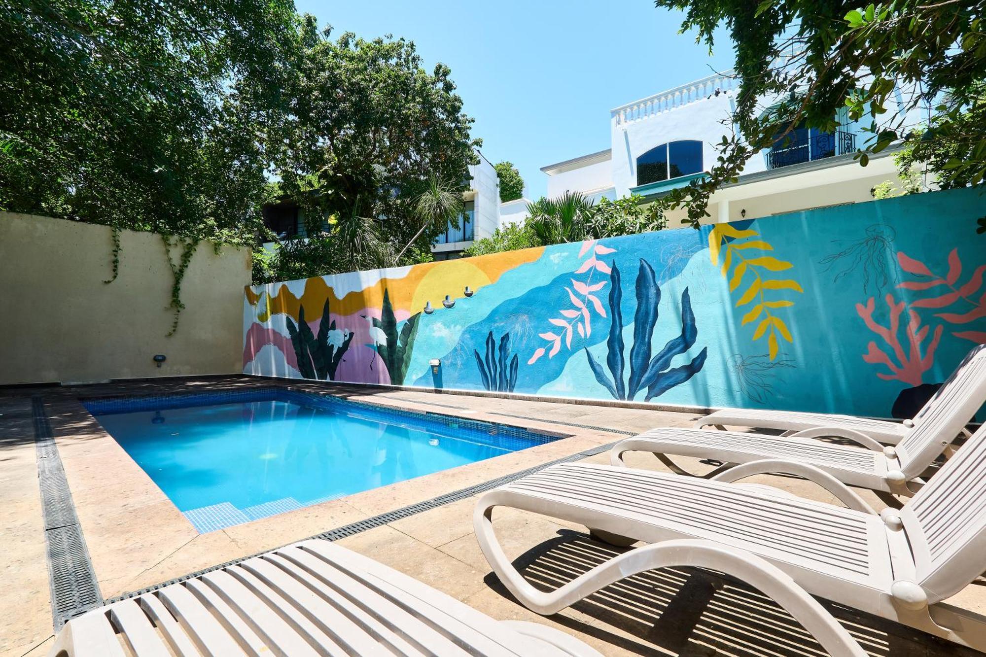 Stunning Mansion 6Br With Artificial Cenote And Private Pool With Ocean View Villa Playa del Carmen Bagian luar foto